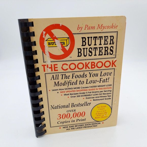 Butter Busters The Cookbook Vintage 1991 Recipe - Picture 1 of 10